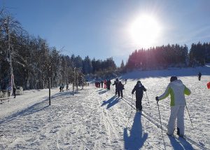 Neige en découverte